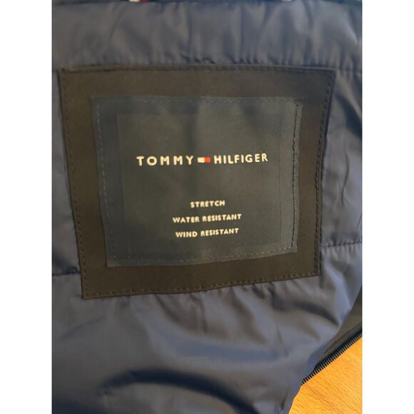 Tommy Hilfiger Black Full Zip Stretch Water and Wind Resistant Jacket Size XL - Picture 8 of 9